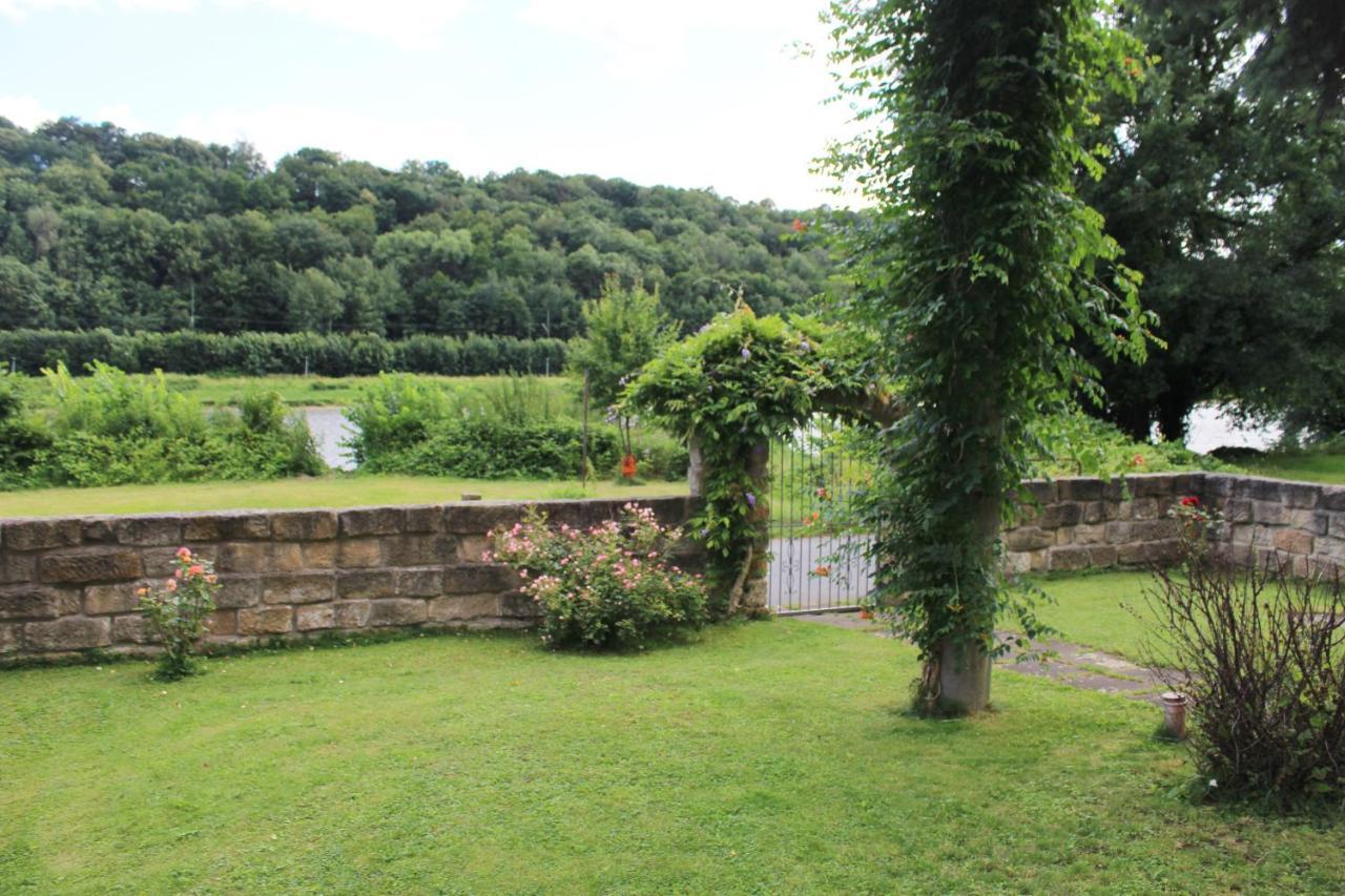 Ferienhaus Franz - An Der Elbe, Mit Grossem Garten Pirna Esterno foto